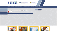 Desktop Screenshot of ieel.com.br